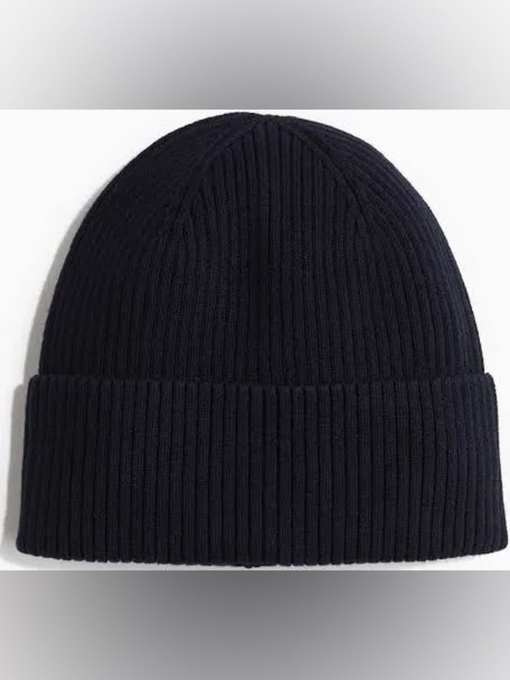 KIT AND ACE NAVY BEANIE